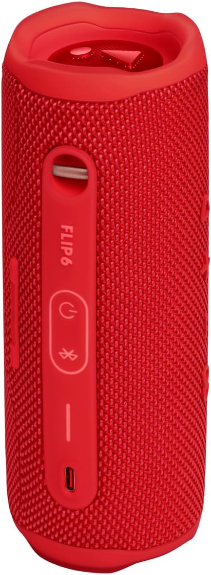 JBL Flip 6 Portable Bluetooth Speaker – Waterproof Wireless Speaker with Deep Bass, Red